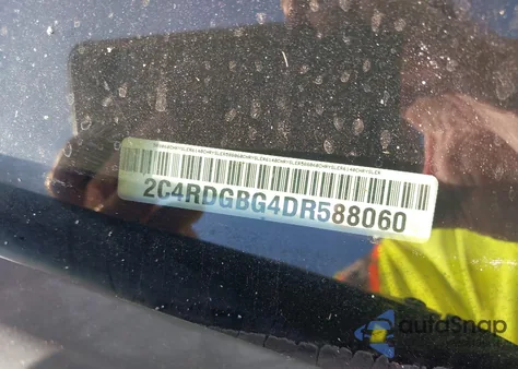 2013 Dodge Grand Caravan American Value Pkg z USA, uszkodzony, nr VIN 2C4RDGBG4DR588060